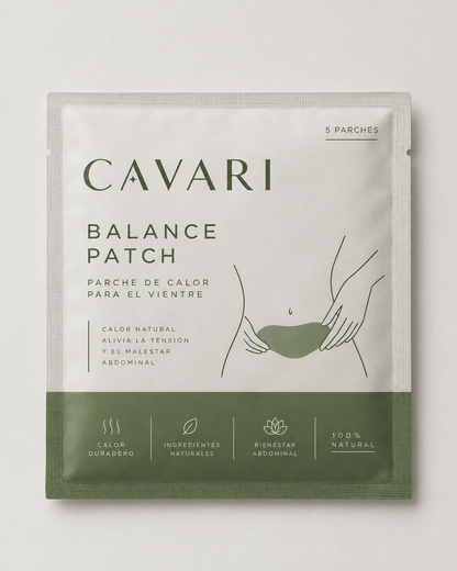 Cavari™  Parches Herbales de Calor para el Vientre