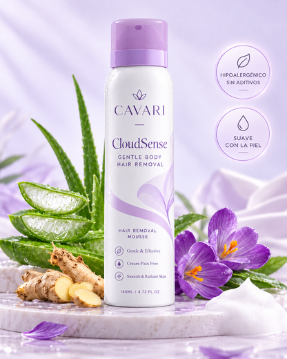 Cavari™ Spray Depilador Sin Dolor – Zona Bikini y Piel Sensible