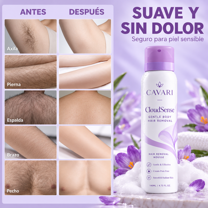 Cavari™ Spray Depilador Sin Dolor – Zona Bikini y Piel Sensible