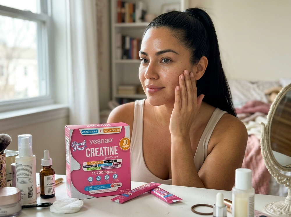 Colágeno 5g + ácido hialurónico para piel y cabello